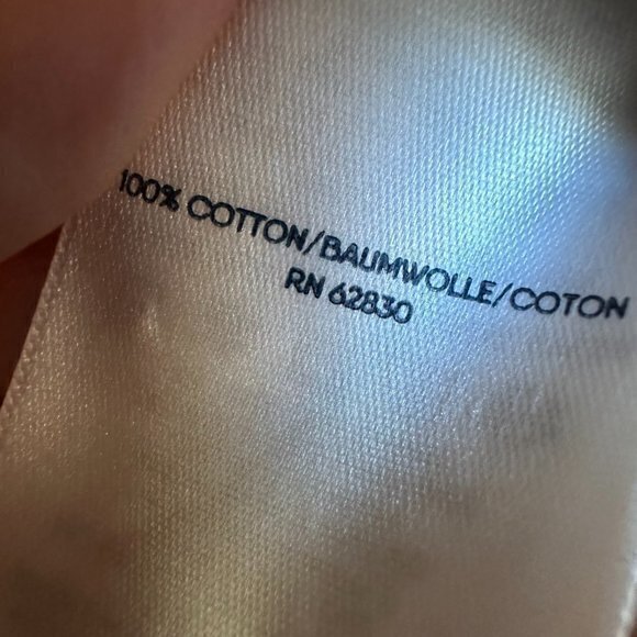 Lands' End shirt men XL Long Sleeve Button Traditional Fit No Iron Twill Paisley - Picture 5 of 6